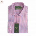 BS 004-COTTON WEAVE (WHITE-BLUE-RED)